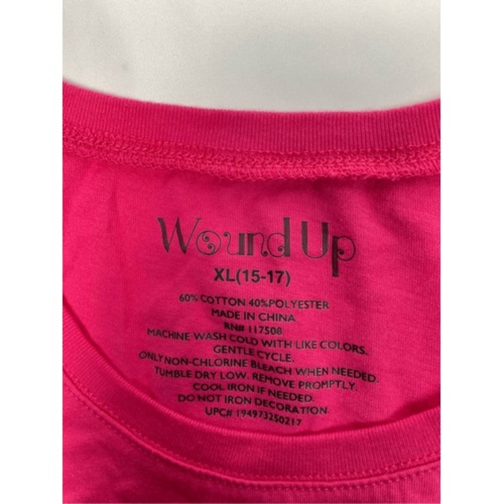 Not My Prob-Llama Tee by Wound Up, Hot Pink XL - Picture 6 of 7